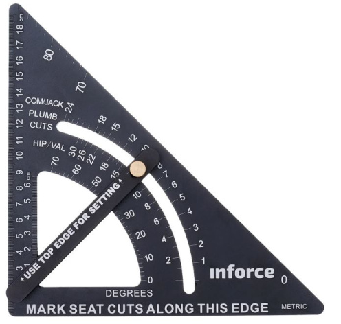 Изображение товара Кровельный угольник Inforce 06-11-76, 190 мм, механический инструмент