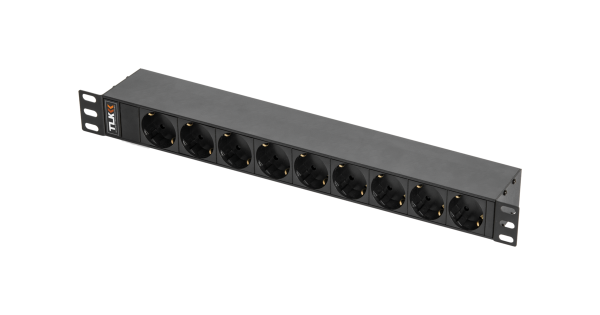 фото Блок розеток 19", 9 розеток TLK TLK-RSC09-MF-01-BK в Уфе