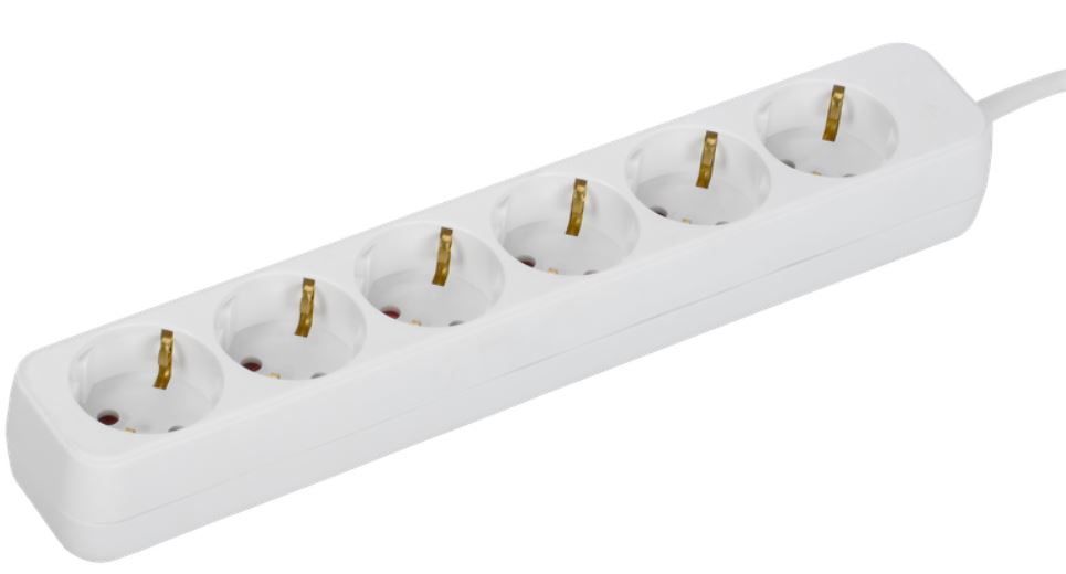 

Удлинитель IEK UM-YP10-10-06-05-Z-K01 UMA У06 6 мест 2P+PE 5м 3х1мм2 10А белый, UM-YP10-10-06-05-Z-K01