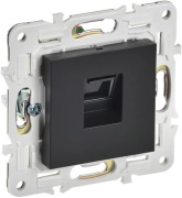 фото Розетка компьютерная IEK SK-K10-1-K03
