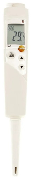Изображение товара Пищевой термометр Testo 106 с чехлом TopSafe для точных измерений