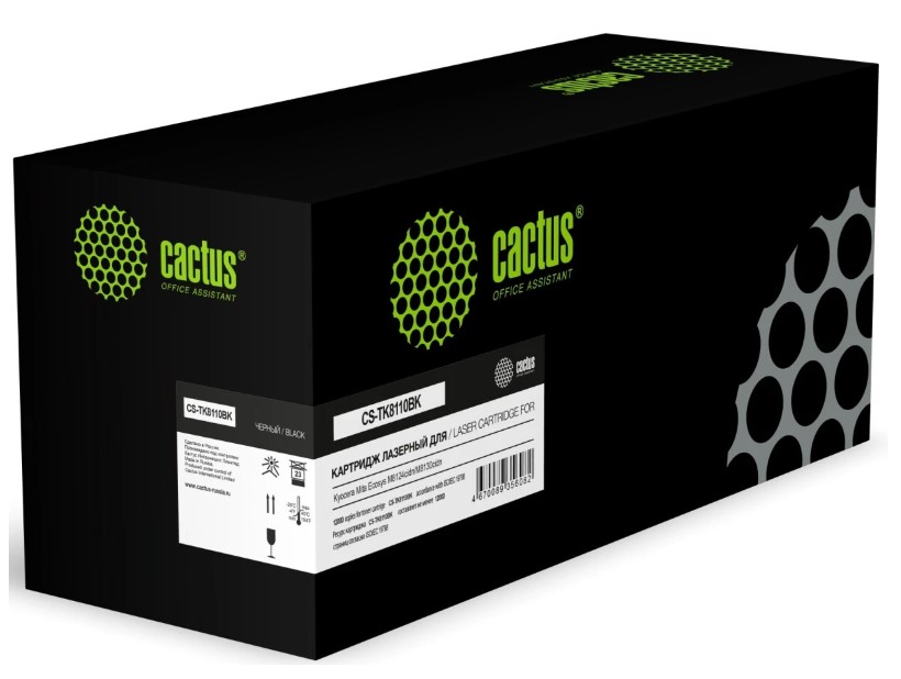 

Картридж Cactus CS-TK8110BK Asia-Pacific черный (12000стр.) для Kyocera Mita Ecosys M8124cidn/M8130cidn, CS-TK8110BK