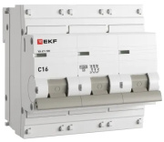 фото Автоматический выключатель EKF mcb47100-3-16C-pro
