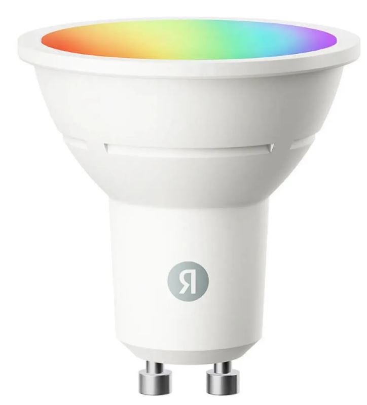 

Лампа Яндекс YNDX-00559 умная, GU10, RGB, 520 Лм, Matter over Wi-Fi, YNDX-00559