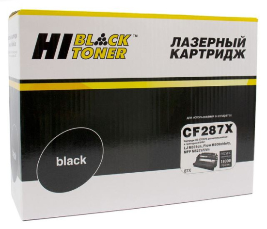 Изображение товара Тонер картридж Hi-Black 22013627 Черный совместим с HP LaserJet