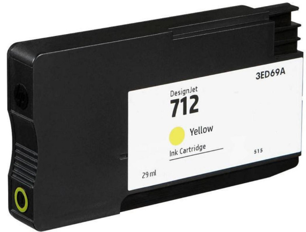 Изображение товара Hi-Black Тонер картридж желтый для HP DesignJet совместимый 98927109490