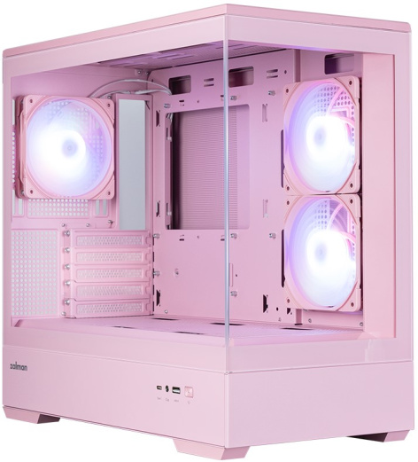 Изображение товара Корпус Zalman P30 Pink V2 Mini Tower для Micro-ATX и Mini-ITX