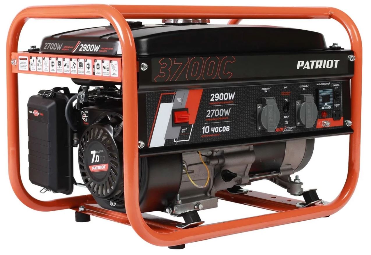 

Генератор бензиновый Patriot GRS 3700C 476102101 Patriot, GRS 3700C