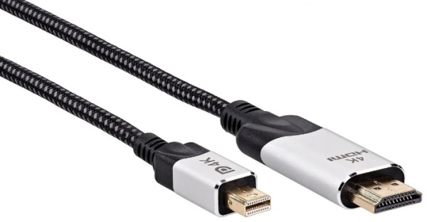 Изображение товара Кабель-переходник VCOM CG615M-3.0 mini DisplayPort на HDMI 3 метра