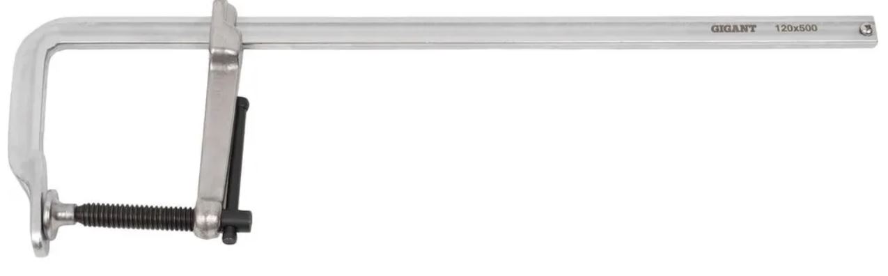 

Струбцина Gigant GSFC-500 цельнокованая тип F 500/120 мм, GSFC-500