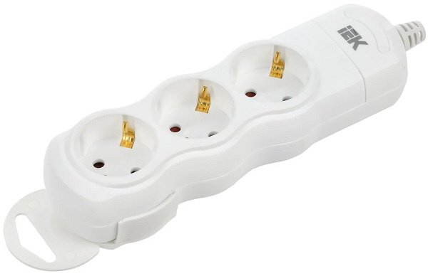 фото Колодка удлинителя  IEK WYP10-D-KP-16-03-ZS-K01 в Уфе