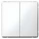 фото Выключатель двухклавишный  Systeme Electric GAL001351S в Красноярске