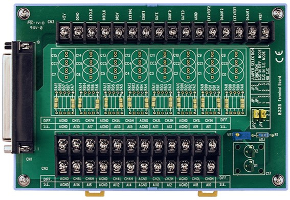 Изображение товара Плата расширения ICP DAS DB-8225/DIN для монтаж на DIN-рейку
