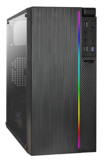 

Корпус mATX Exegate mEVO-9301-NPX400 EX297471RUS black, БП 400NPX, 2*USB, USB 3.0, audio, mEVO-9301-NPX400