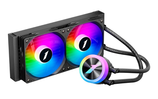 

Система охлаждения жидкостная 1STPLAYER TS1-240-BK LGA115x/1200/1700/1851/AM4/AM5 (250W, 2*120mm, 600-1800rpm, 81.56CFM, 33.2dBa), TS1-240-BK