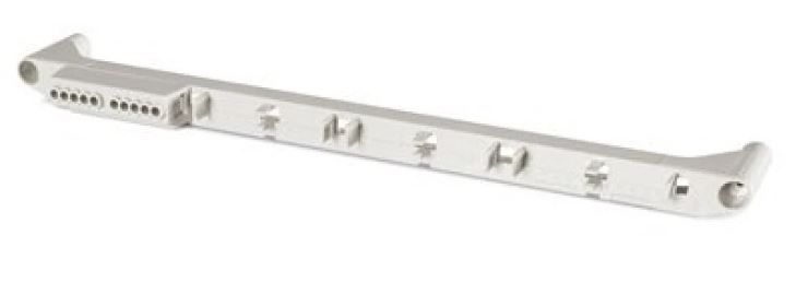 

Фиксатор DKC DIS6540364 на 4 клеммных блока с установленным 1 клеммным блоком. Для корпусов типа M550 на 24 модуля, "Quadro", DIS6540364