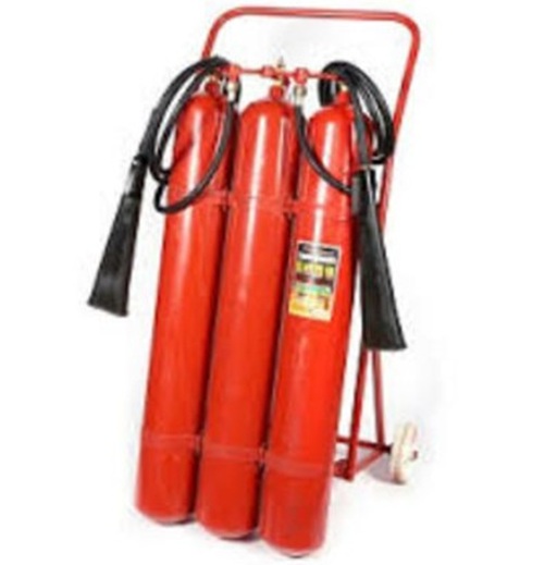 Огнетушитель ЯрПожИнвест ОУ-40 ВСЕ (бесшовная труба) разобранный углекислотный