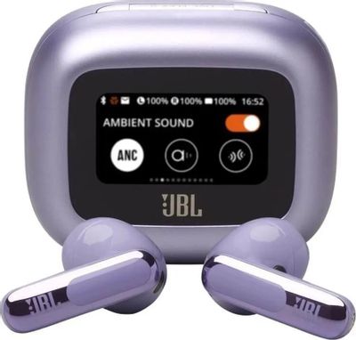 

Гарнитура беспроводная JBL Live Flex 3 вкладыши пурпурный bluetooth в ушной раковине (2061279), Live Flex 3