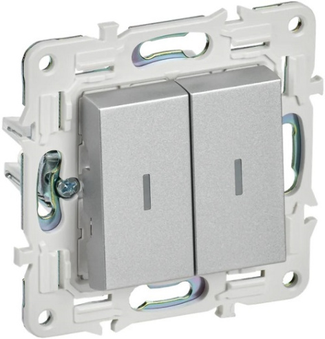 фото Переключатель двухклавишный  IEK SK-V22-1-10-K23 в Уфе