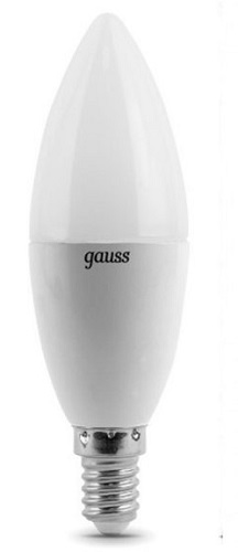 

Лампа светодиодная Gauss 103101107 LED Candle E14 6.5W 2700К, 103101107