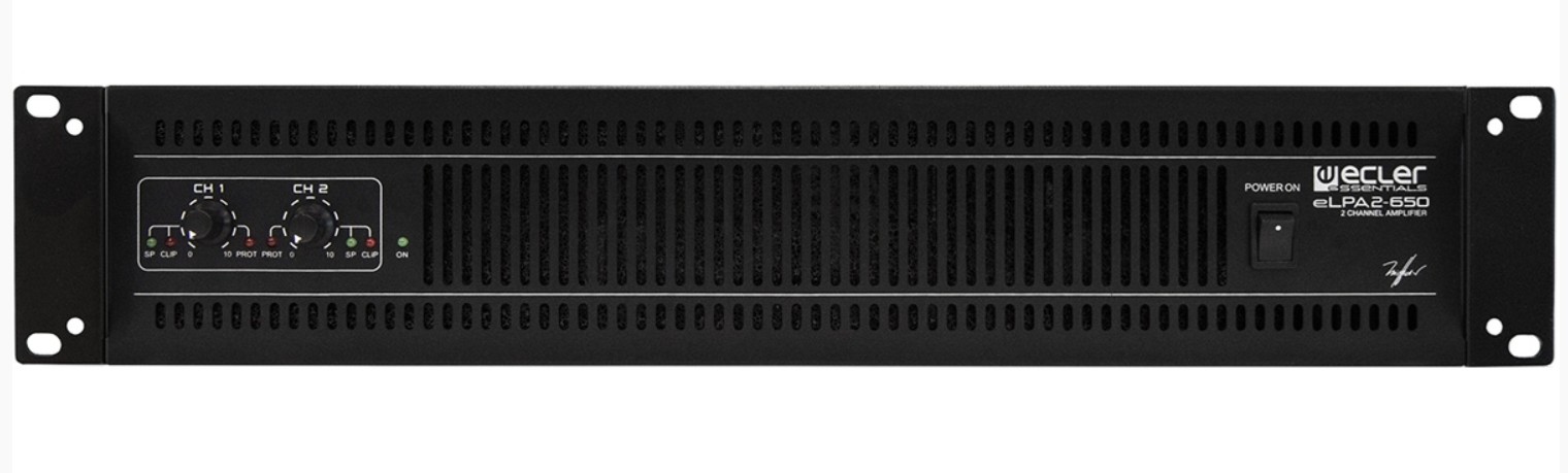 

Усилитель мощности Ecler eLPA2-650 2x630 Вт – 4 Ом, 2x340 Вт – 8 Ом, 1х1220 Вт – 8Ом, eLPA2-650