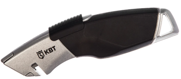 Изображение товара Нож строительный КВТ 78496 с выдвижным лезвием и блокировкой