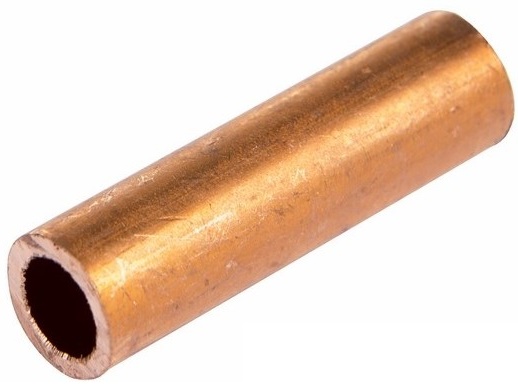 

Гильза Rexant 07-5356-1 медная ГМ 25-8 (25мм2 - диам. 8мм), 07-5356-1