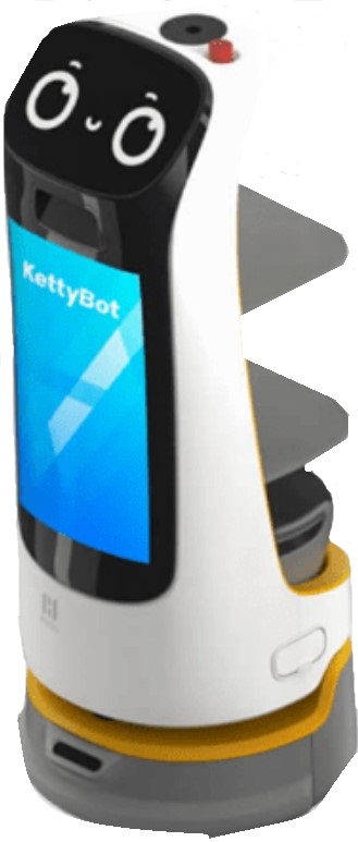 

Робот PUDU KettyBot Pro 216564 -доставщик сервисный (цвет: белый), KettyBot Pro