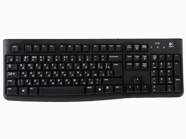 фото Клавиатура проводная Logitech K120 в Красноярске