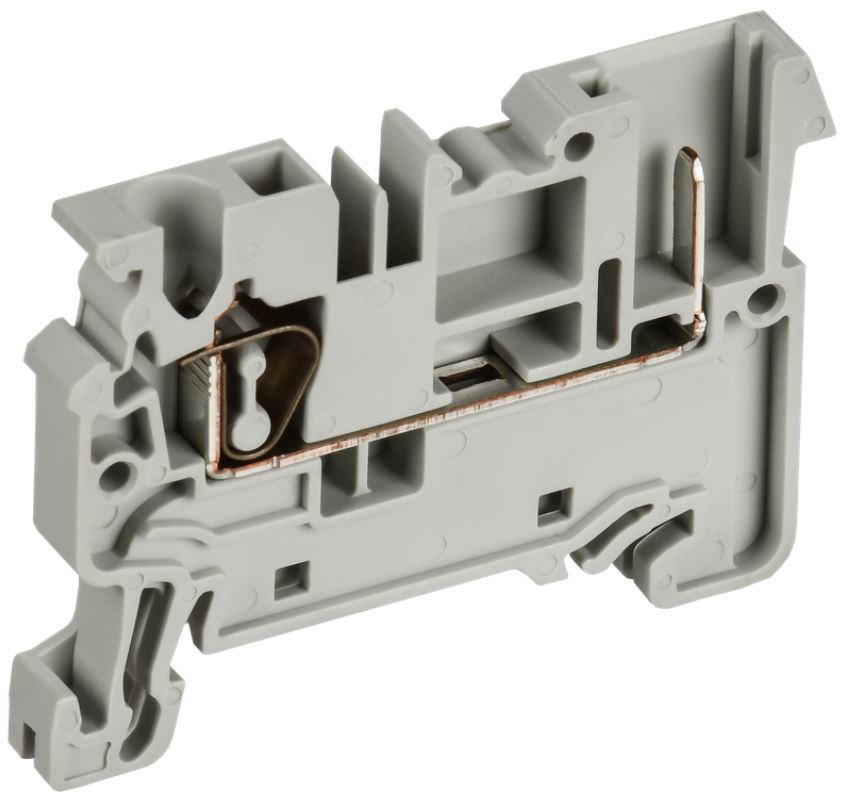 

Клемма пружинная IEK AF-CT40-06-11-K03-002 CX2.5-1B 2,5мм2 разъемная (1 зажим 1 разъем) серая ARMAFIX, AF-CT40-06-11-K03-002