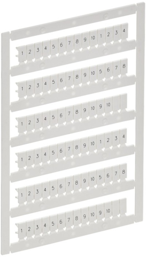 

Маркер IEK AF-CT10D-M-D25-01 для CTS/CP 2,5мм2 с символами "1-10" ARMAFIX, AF-CT10D-M-D25-01