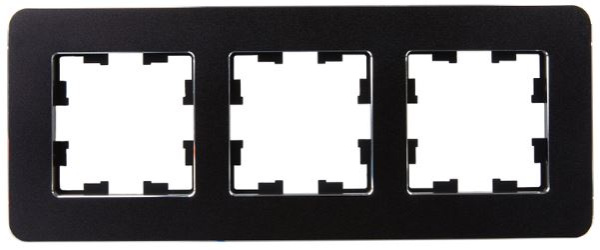 Изображение товара Тройная рамка IEK BR-M32-M-01-K02 для выключателей и розеток серия Brite