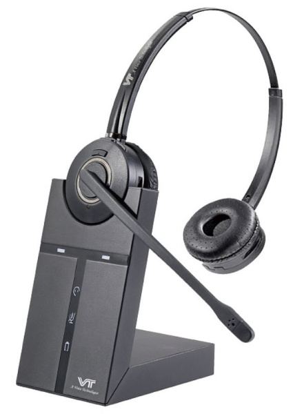 Изображение товара Беспроводная DECT гарнитура VT VT9000-D с HD-звуком и функциями защиты слуха