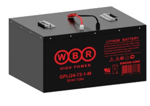 Аккумулятор WBR GPLi24-72-1-M 24В, 72Ач