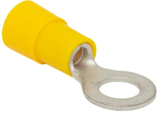 Изображение товара Наконечник кольцевой EKF НКИ 5.5-6 для опрессовки медных проводов