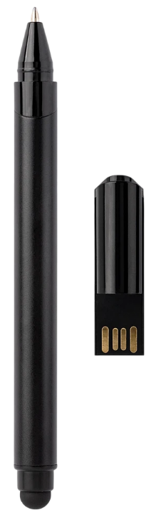 

Накопитель USB 2.0 32GB SmartBuy SB032GB2KRTL ручка / стилус чёрный (ручка с синими чернилами - заменяемый стержень) блистер, SB032GB2KRTL