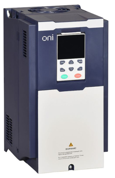Изображение товара Преобразователь частоты ONI K750-33-1115TM 15 кВт IP20 для тяжелых условий работы