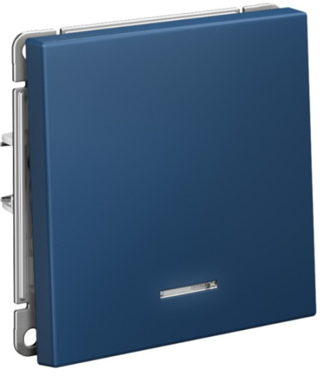 Изображение товара Выключатель одноклавишный с подсветкой Systeme Electric GAL001113S