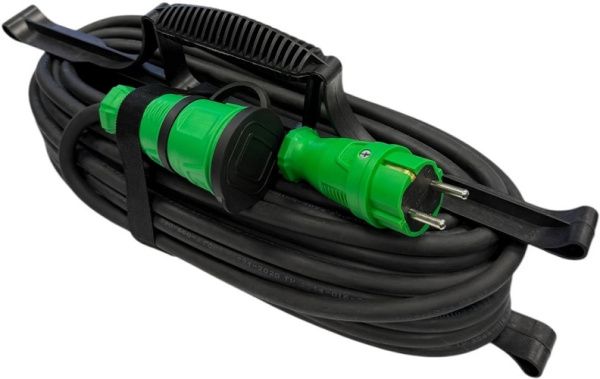 фото Удлинитель силовой iTOK i-CONNECT-COLOR-SUR-PVS-325-1-44-30-GREEN в Омске