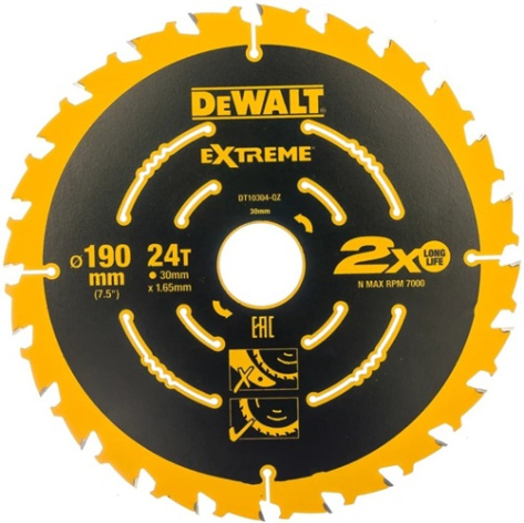 Изображение товара Диск пильный DeWALT DT 10304
