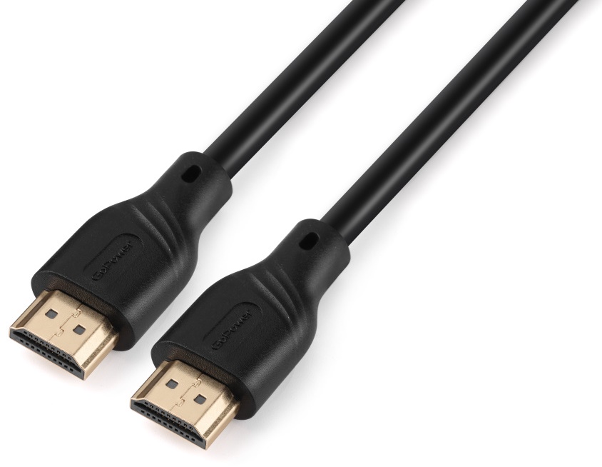 

Кабель GoPower 00-00029041 HDMI (m)-HDMI (m) 1.5м ПВХ ver.1.4 черный в пакете (1/150) (1000774161), 00-00029041