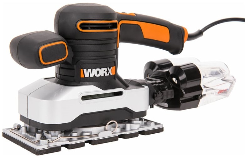 

Шлифовальная машина вибрационная Worx WX642.1 электрическая 270 Вт, WX642.1