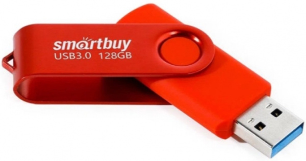 Изображение товара SmartBuy SB128GB3TWR USB флешка 128 ГБ яркий дизайн поворотная защита