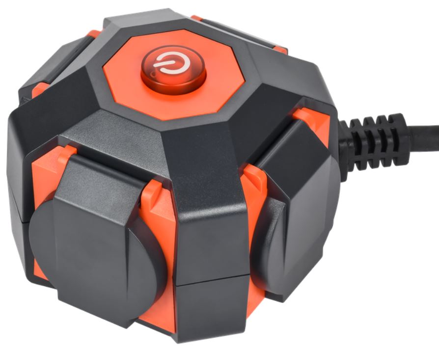 

Удлинитель IEK WYP30-16-04-05-ZKV на магните У04В 4 места с защитными крышками IP44 с заземлением 2P+PE 5 метров КГ 3х1,5мм2 16А/250В, WYP30-16-04-05-ZKV