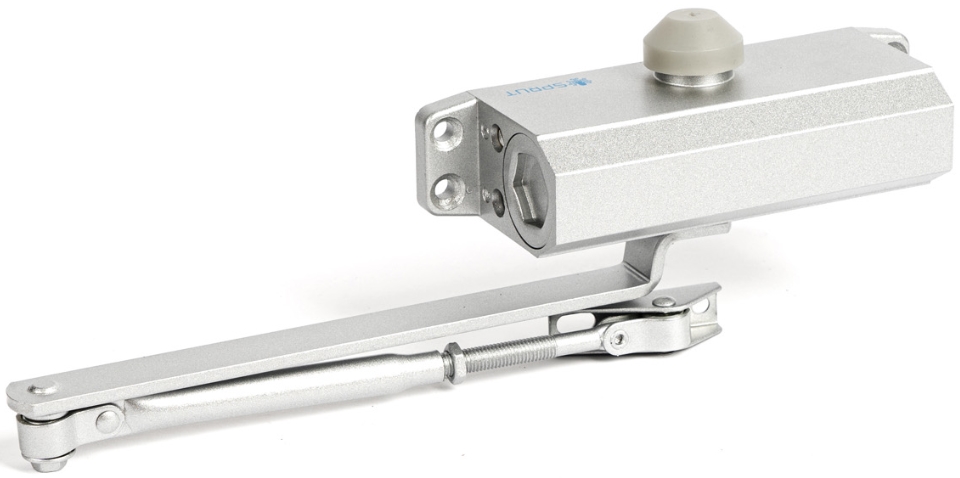 

Доводчик Бастион SPRUT Door Closer-071GR до 70 кг, усилие EN3, две скорости работы, от -10…+50°С, SPRUT Door Closer-071GR