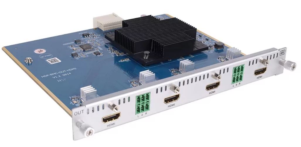 

Карта INTREND ITMCO4-H2A выходная 4 HDMI2.0, 3840x2160/60 (4:4:4), деэмбедирование звука, ITMCO4-H2A