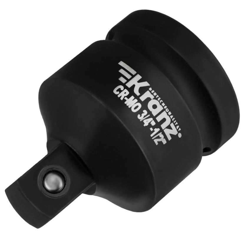 

Переходник KRANZ KR-12-8430 ударный F3/4" х M1/2", KR-12-8430