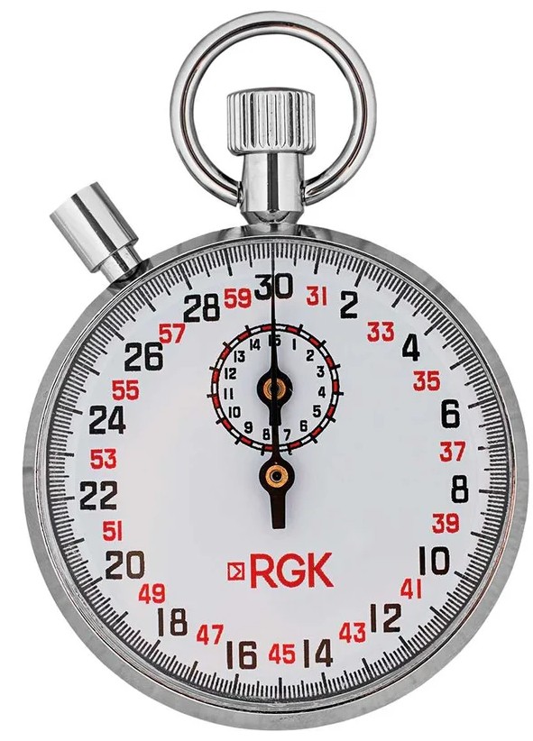 

Секундомер механический RGK SWM-1B3 721968 RGK с поверкой, SWM-1B3