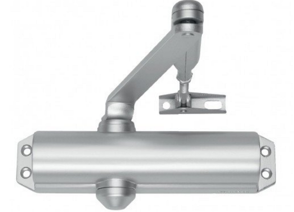 Доводчик Abloy DC120-1 шестеренно-реечный, EN2/3/4 c тягой ФОП (L141) и back check