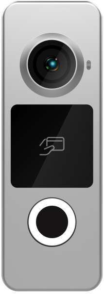 фото Вызывная панель  Tantos iLexa HD EM (никель) в Омске